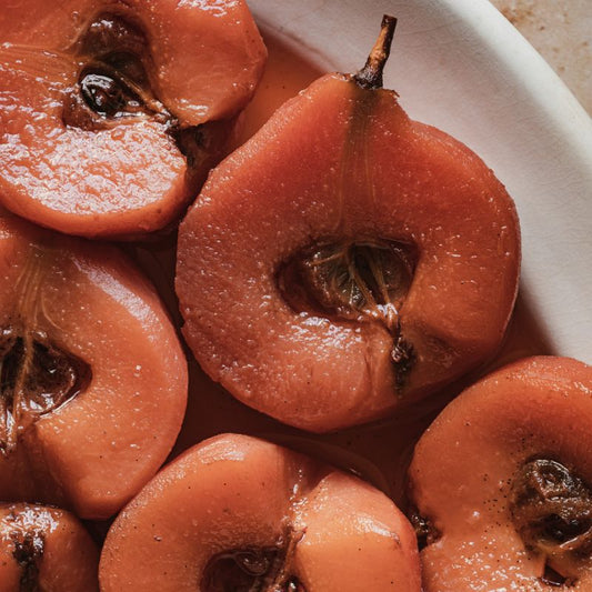 Poached Quince