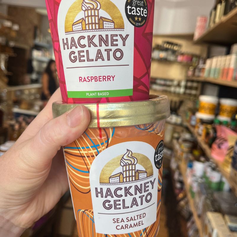 Hackney Gelato Raspberry Meet the supplier - Hackney Gelato – Good Food