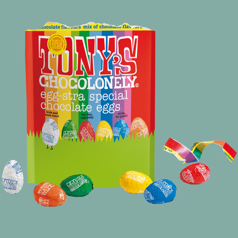 Chocolate Easter eggs mix pouch