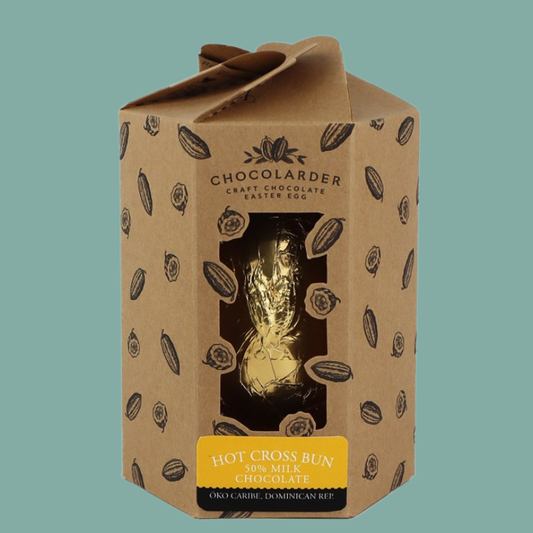 Hot Cross Bun Milk Chocolate Easter Egg