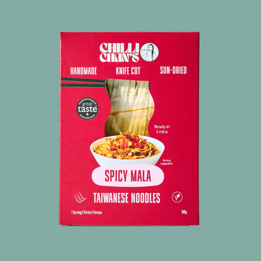 Chilli Chan's Spicy Mala Knife-Cut Noodles