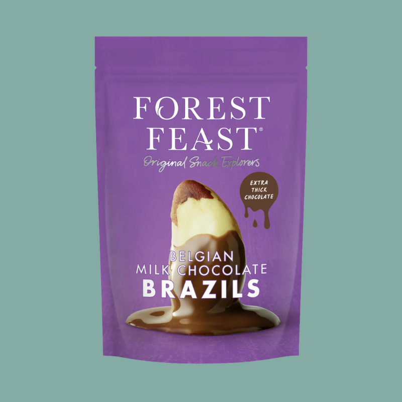 Forest Feast Belgian Milk Chocolate Brazils
