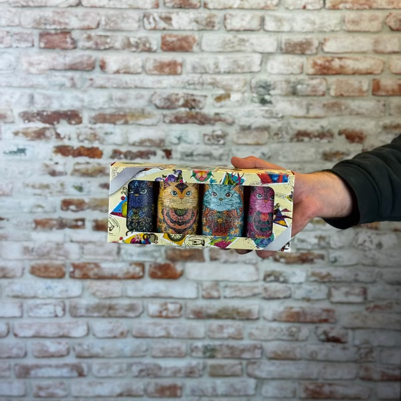 Monty Bojangles 4 x Cat Tin