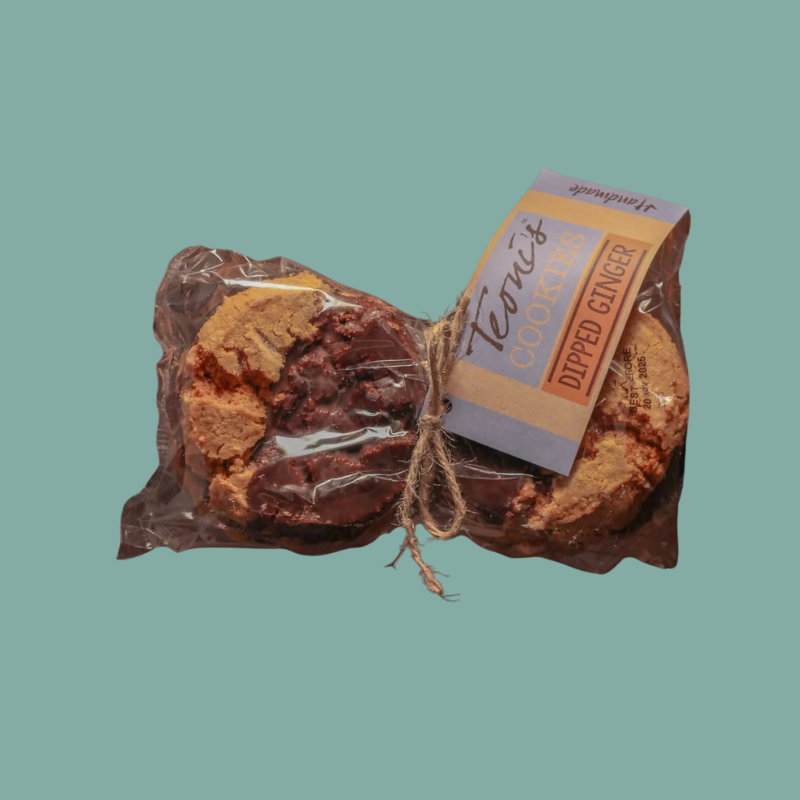 Teoni's Dipped Ginger Cookies