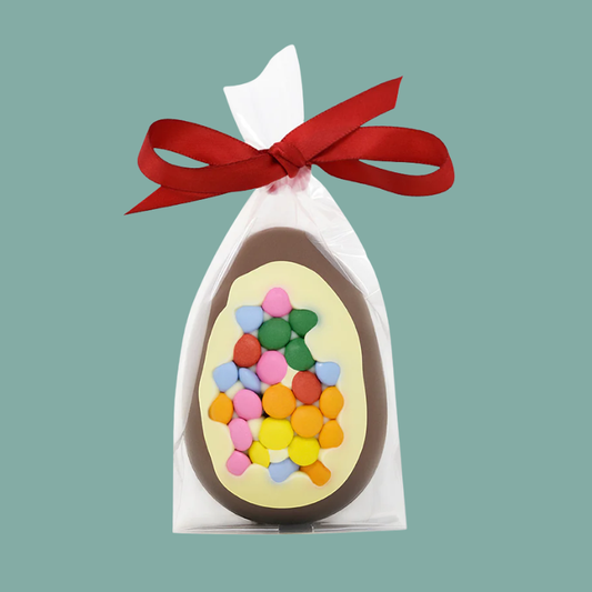 Milk Chocolate Mini Easter Egg with Candy Beans