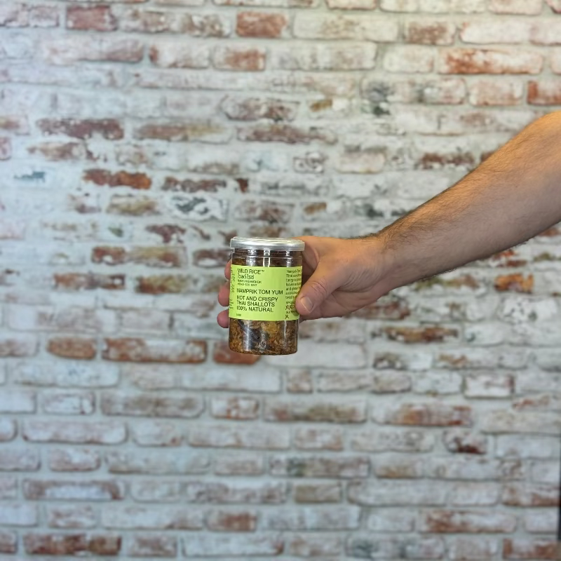 Wild Rice Crispy Shallots